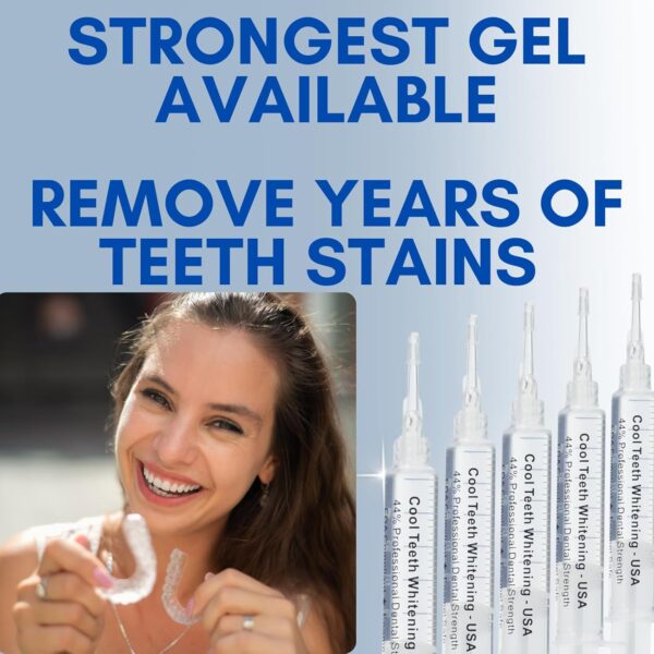 strongest gel gluten free teeth whitening gel refills with trays